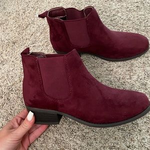 Suede Booties / Ankle Boots